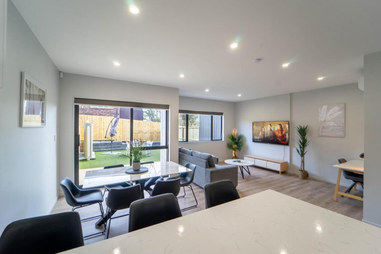 Modern Sunnyhills Town House Villa Auckland Eksteriør bilde