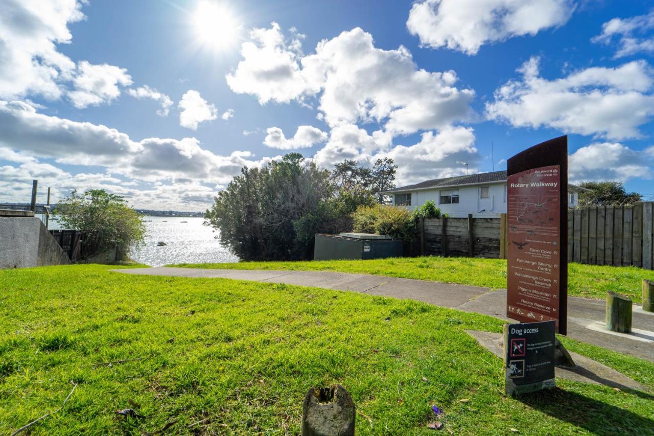 Modern Sunnyhills Town House Villa Auckland Eksteriør bilde